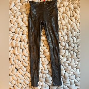 Spanx Faux Leather Leggings